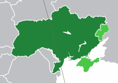 Mapa ukrajiny